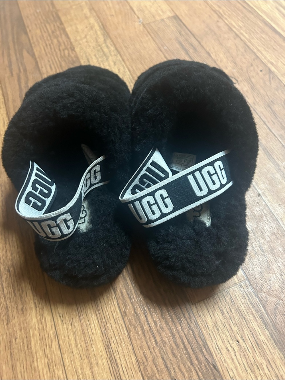 UGG Fuzzy Slippers - Picture 3 of 4